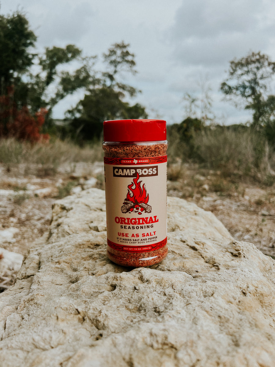 Camp Boss Seasoning 16 oz | All-Purpose Texas BBQ Seasoning