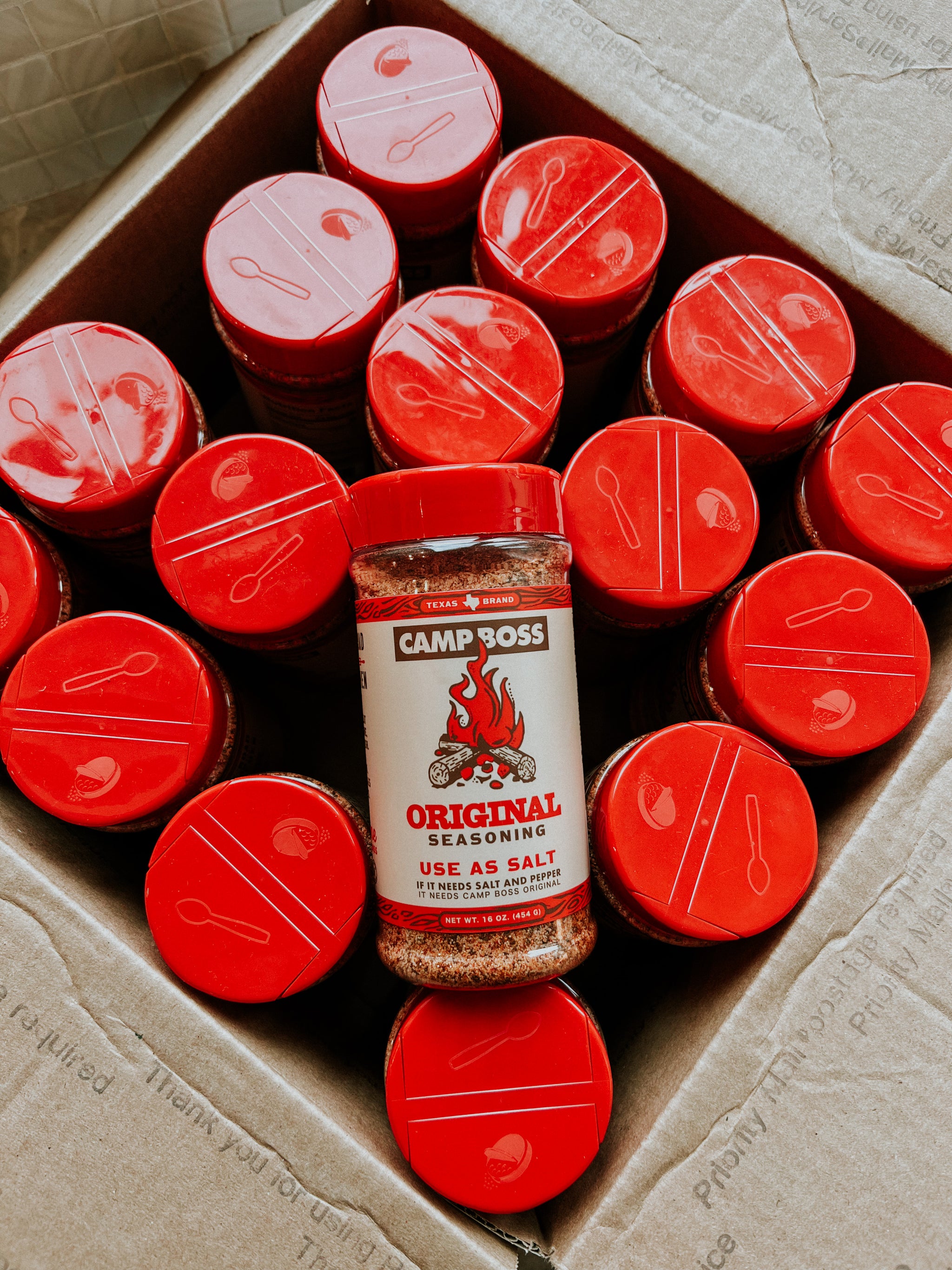 camp boss Case of 16 - Camp Boss Seasoning